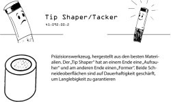 Billiard Cue Care Tip Shaper/Tacker