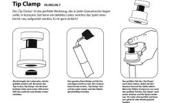 Cue Tool Tip Clamp