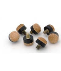 Ввинчиваемая металлическая наклейка для кия, 3/16, 12 мм