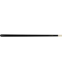 Billiard Cue Classic Jupiter JU-2, metal screw in tip, black, one-piece, Pool