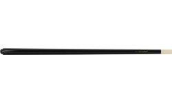 Billiard Cue Classic Jupiter JU-2, metal screw in tip, black, one-piece, Pool