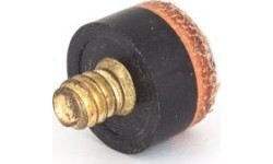 Billiard Cue Classic Jupiter JU-2, metal screw in tip, black, one-piece, Pool