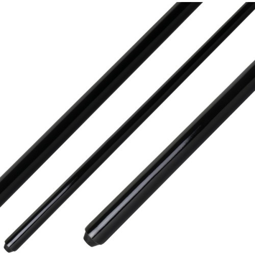 Rest Shaft Classic, black, one-piece, 145cm