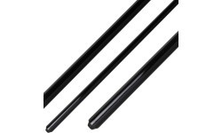 Biliardo atrama Classic, juoda, vientisa, 145 cm