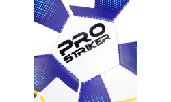 Futbolo kamuolys Pro Striker, mėlynas