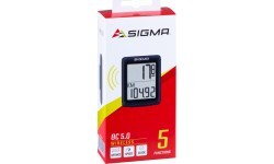 Велокомпьютер Sigma BC 5.0 беспроводной, 5 функций