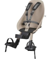 Priekyje montuojama dviračio kėdutė su adapteriu Urban Iki - Inaho Beige/Bincho Black