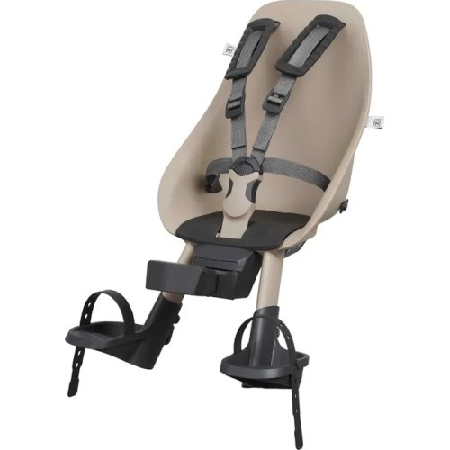 Priekyje montuojama dviračio kėdutė su adapteriu Urban Iki - Inaho Beige/Bincho Black