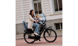Переднее велокресло с адаптером Urban Iki - Inaho Beige/Bincho Black