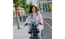 Priekyje montuojama dviračio kėdutė su adapteriu Urban Iki - Inaho Beige/Bincho Black