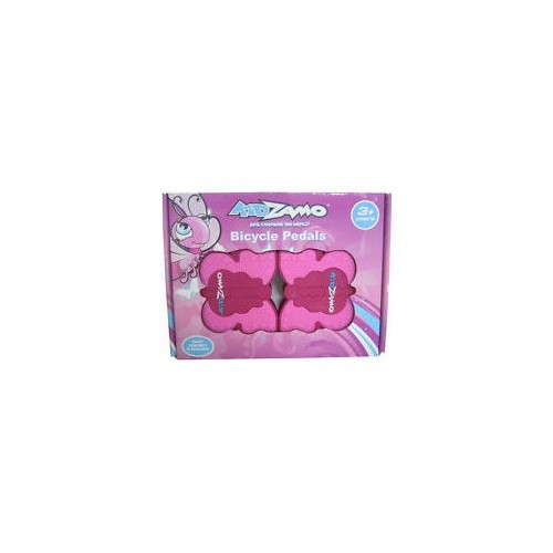 Детские педали Kidzamo Butterfly 1/2" (розовые)
