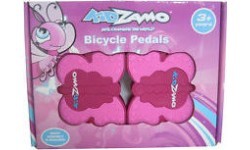 Pedalai vaikiški Kidzamo Butterfly 1/2" (rožiniai)