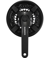 Priekinis žvaigždžių blokas Shimano Tourney FC-TY301 // 3x6/7/8 pav., 48-38-28T, 170mm