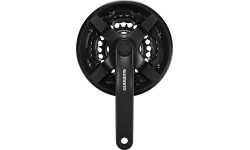 Передний блок звёзд Shimano Tourney с шатуном FC-TY301 42x34x24T 170mm