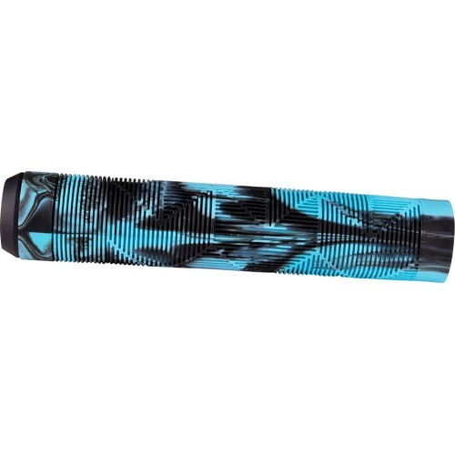 FORCE BMX Handlebar Grips (black/blue) 145mm