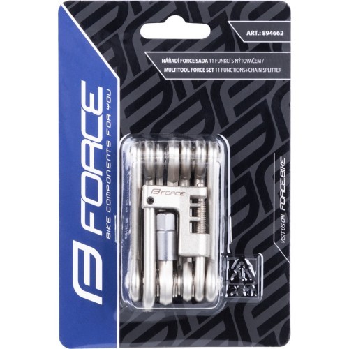 FORCE folding multi-tool set, 11 functions