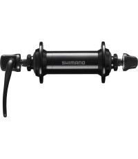 Priekinė stebulė Shimano TX500, 36H, su greitveržle (juoda)