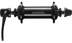 Передняя втулка Shimano TX500, 36H, с эксцентриком (чёрная)