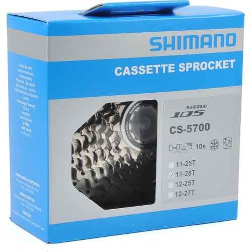 Rear Cassette Shimano CS-5700 11-25T 10-Speed