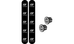 Vairo juosta FORCE Eva Dual (juoda/balta)