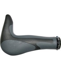 FORCE Gel Grips with Integrated Bar Ends 113x22.2mm (black/grey)