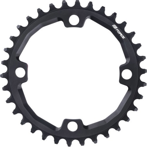 Žvaigždė priekiniam žvaigždžių blokui NW 34T BCD 104mm juoda
