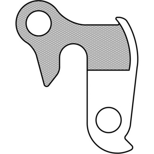 Auselė GH-002, dešinė (sidabrinė)