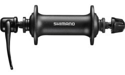 Передняя втулка Shimano T3000 Acera, 32H, с эксцентриком (чёрная)