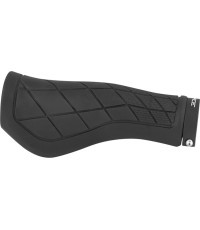 FORCE TROY handlebar grips 136mm (rubber, black)