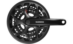 Передняя система звёзд Shimano Tourney A070 3x7/8 ск. 50-39-30T 170мм