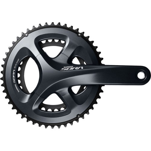 Priekinis žvaigdžių blokas Shimano SORA FC-R3000 / 2x9 pav. / 50-34T / 170mm