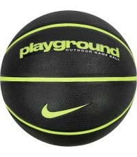 Nike Krepšinio Kamuolys Everyday Playground 8P Black Yellow N1004498 085