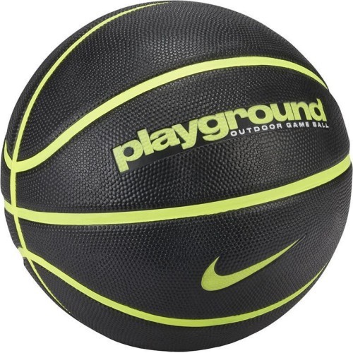 Nike Krepšinio Kamuolys Everyday Playground 8P Black Yellow N1004498 085