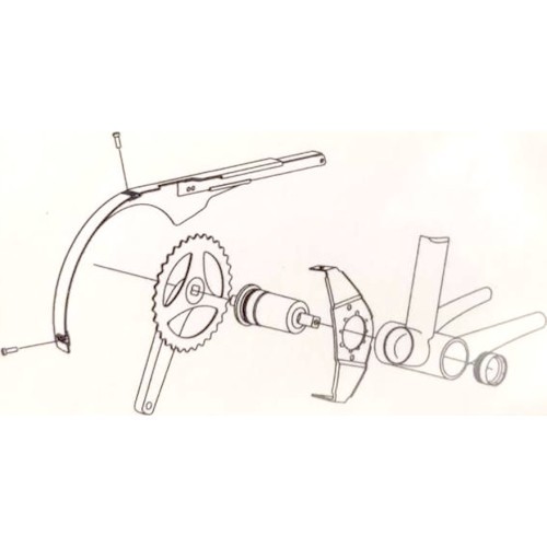Chain guard SKS Chainblade, 42-44T