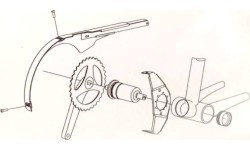 Chain guard SKS Chainblade, 42-44T