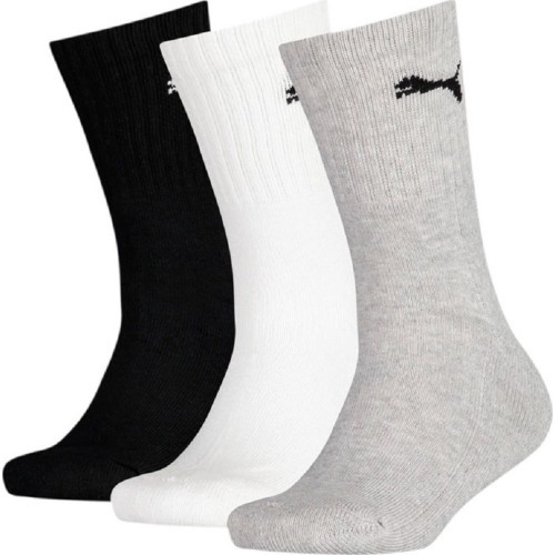 Носки подростковые Puma Junior Crew Black Grey White 907958 03