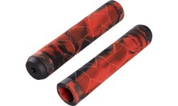 Handlebar Grips FORCE BMX 145mm (black/red)