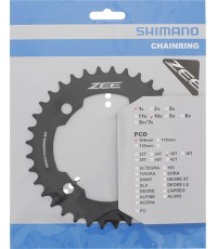 Front chainring Shimano ZEE M640 36T black 1x10