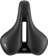 Седло Selle Royal Ellipse Relaxed Unisex 23 250x223mm (чёрное)