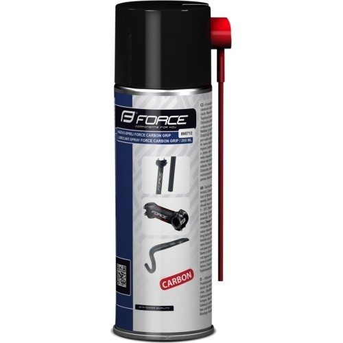 Tepalas FORCE Carbon Grip universalus, purškiamas 200ml