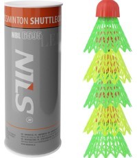 NBL6595 нейлоновые воланы для кроссминтона с LED, 5 шт. NILS