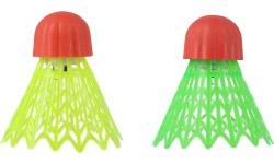 NBL6595 krosmintono nailoniniai plunksneliai su LED, 5 vnt. NILS