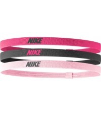 Nike Elastic Headbands 2.0 3P Black Pink N1004529 658