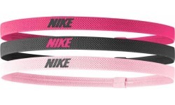Nike Galvos Juosta Elastic Headbands 2.0 3P Black Pink N1004529 658