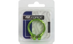 Balnelio stovo apkaba FORCE 31,8mm (aliuminė, žalia)