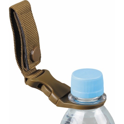 Bottle Holder coyote tan for belt and "MOLLE"-System