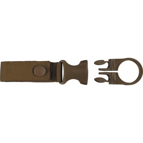 Bottle Holder coyote tan for belt and "MOLLE"-System
