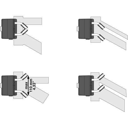 Bellelli B-Fix bracket for frame-mounted child seats