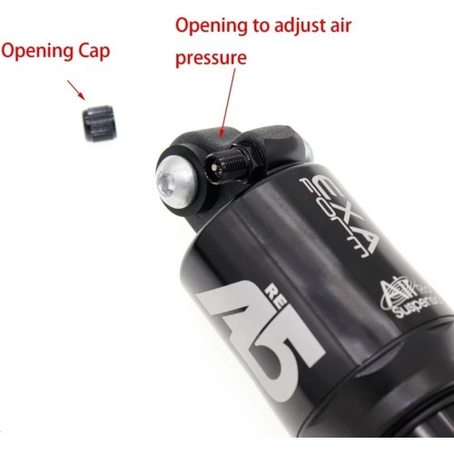Rear shock absorber EXA FORM A5 RE RR1 (190 x 51 mm)