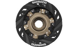 Galinis žvaigždžių blokas SHIMANO Tourney TZ500 14-28T (užsukamas, 6 pavarų)